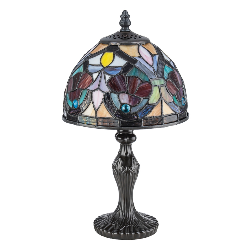 Quoizel - Lampe de table Tiffany LARISSA 1xE14/40W/230V Ø 20 cm
