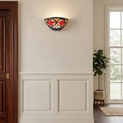 Quoizel - Applique murale Tiffany LARISSA 2xE14/40W/230V