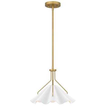 Quoizel - Suspension-barre MEJIA 1xE27/60W/230V d. 35,6 cm laiton