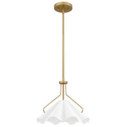 Quoizel - Suspension-barre MEJIA 1xE27/60W/230V d. 35,6 cm laiton