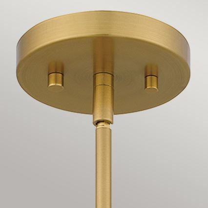 Quoizel - Suspension-barre MEJIA 1xE27/60W/230V d. 35,6 cm laiton