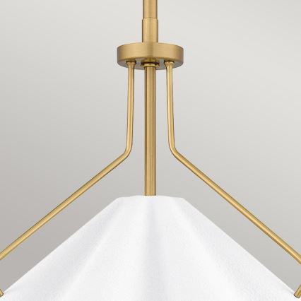 Quoizel - Suspension-barre MEJIA 1xE27/60W/230V d. 35,6 cm laiton