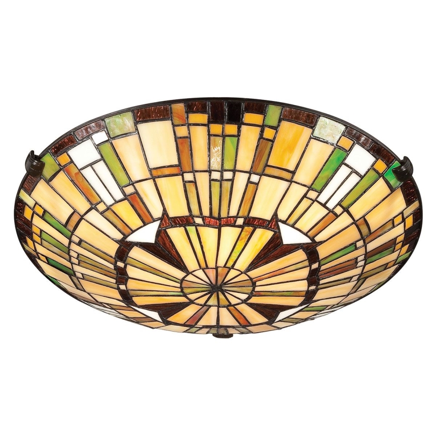 Quoizel - Plafonnier REED 2xE27/60W/230V d. 42 cm
