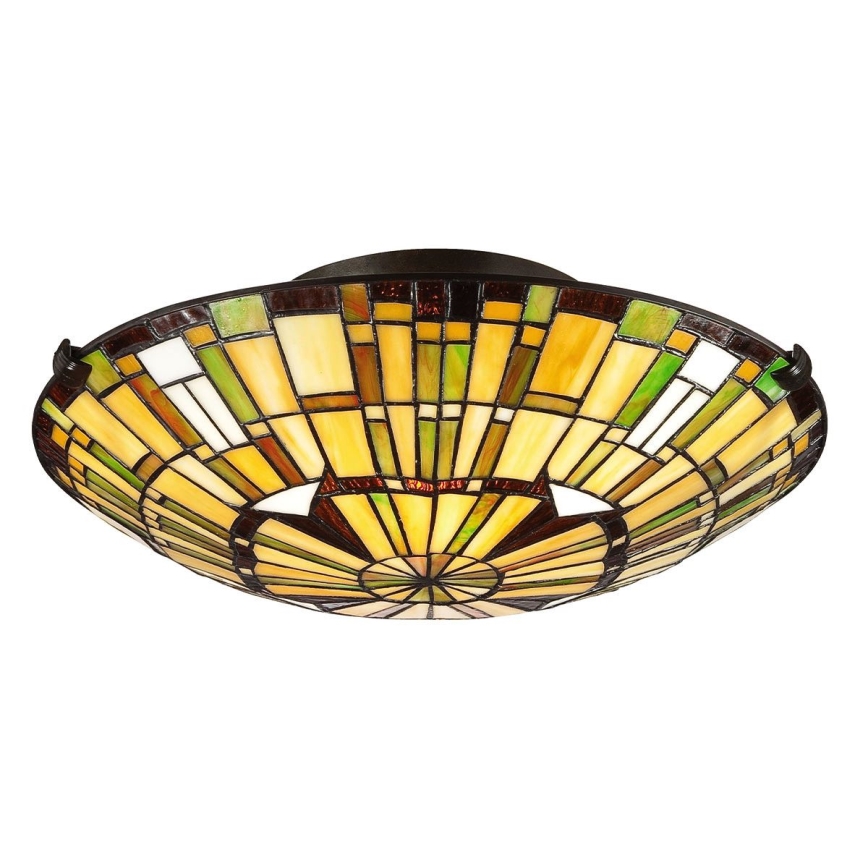 Quoizel - Plafonnier REED 2xE27/60W/230V d. 42 cm