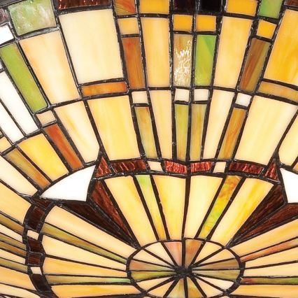 Quoizel - Plafonnier Tiffany REED 2xE27/60W/230V Ø 42 cm