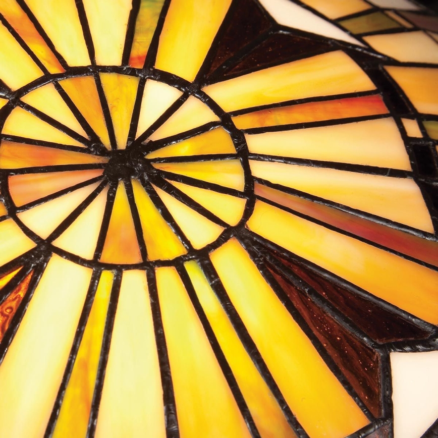 Quoizel - Plafonnier Tiffany REED 2xE27/60W/230V Ø 42 cm