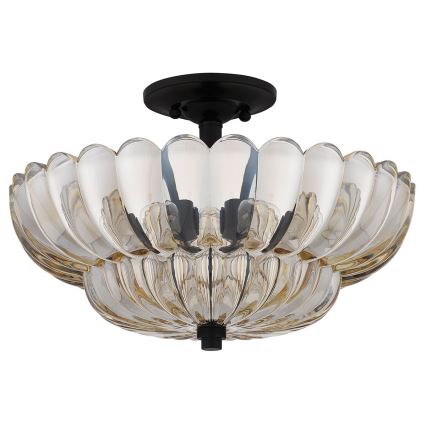Quoizel - Plafonnier WHITECAP 4xE14/40W/230V d. 39,5 cm