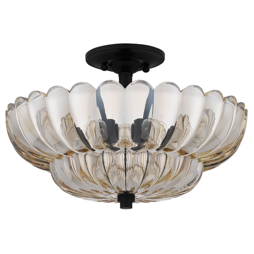 Quoizel - Plafonnier WHITECAP 4xE14/40W/230V d. 39,5 cm