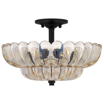 Quoizel - Plafonnier WHITECAP 4xE14/40W/230V d. 39,5 cm