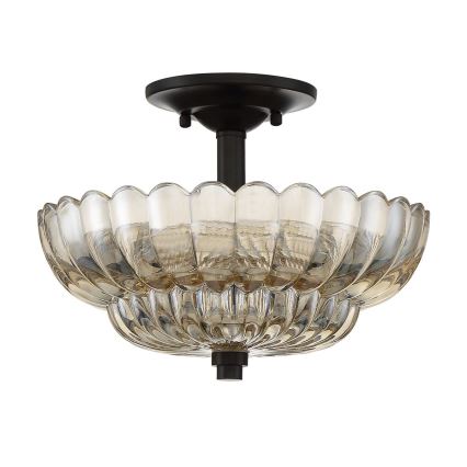 Quoizel - Plafonnier WHITECAP 3xE14/40W/230V d. 29,7 cm