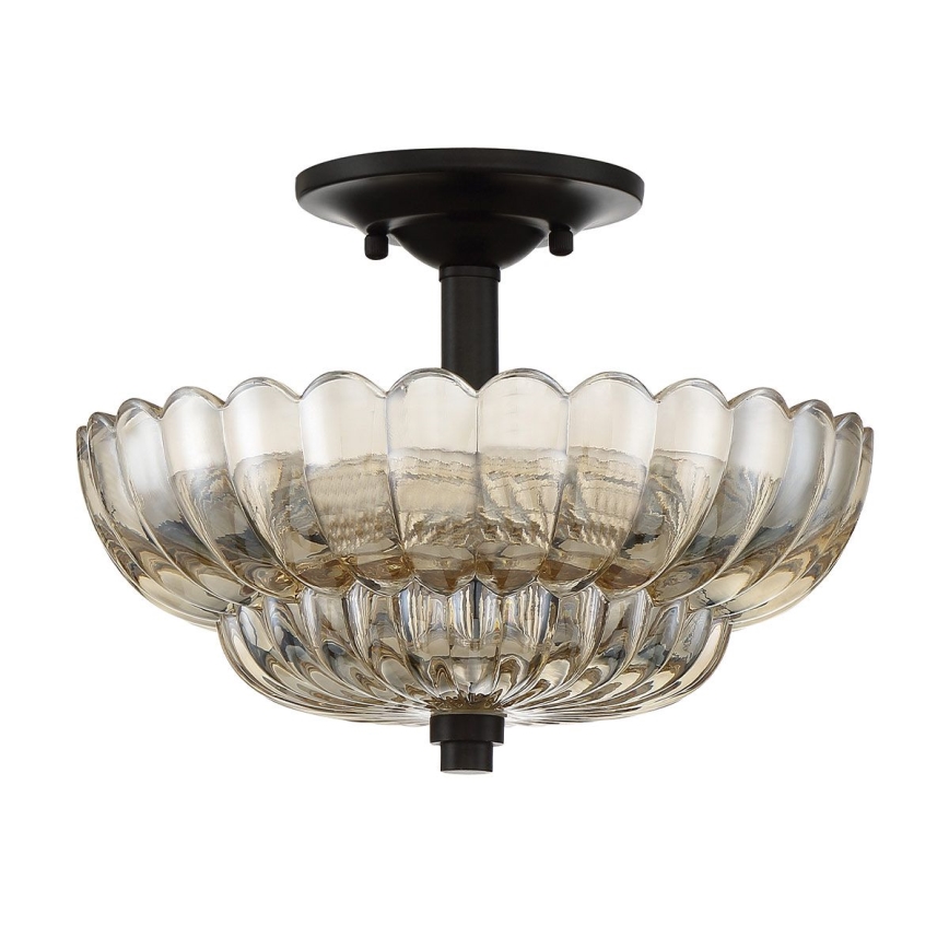 Quoizel - Plafonnier WHITECAP 3xE14/40W/230V d. 29,7 cm