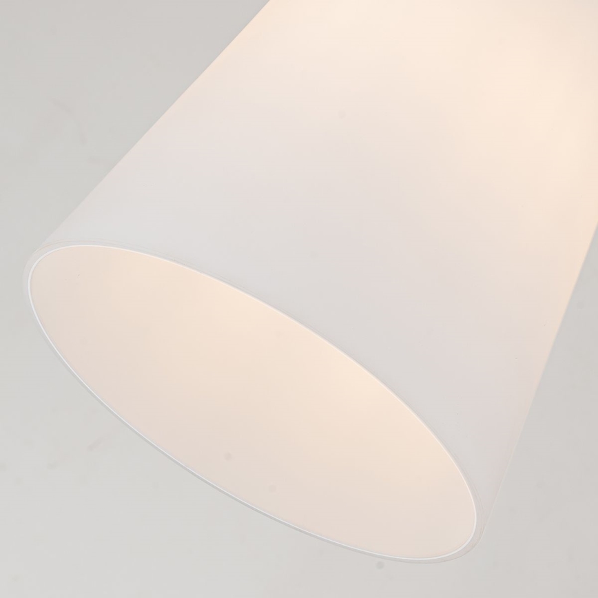 Quoizel - Suspension-barre STARING 1xE27/40W/230V d. 18,4 cm doré/patine/blanc