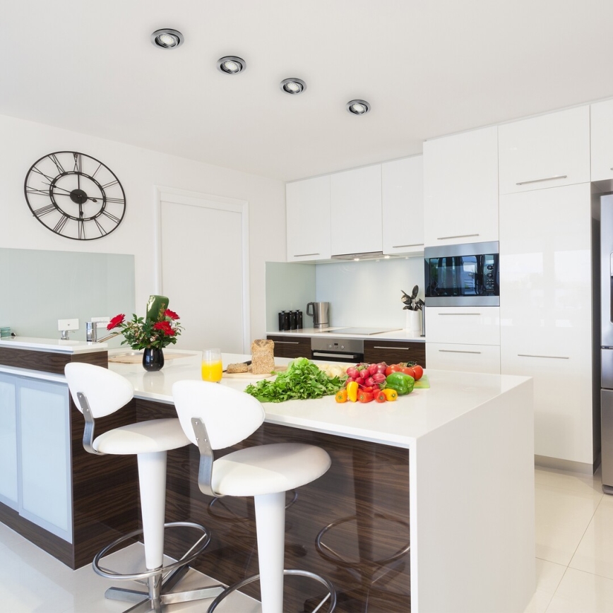 Rabalux - Lot de 3 spots encastrables LED 1xGU10/3W/230V IP40