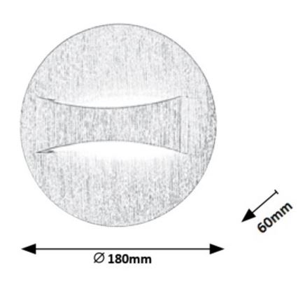 Rabalux - Applique murale LED/6W/230V