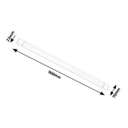 Rabalux - Réglette LED sous meuble de cuisine LED/30W/230V