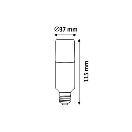 Rabalux - Ampoule LED T37 E27/9W/230V 3000K