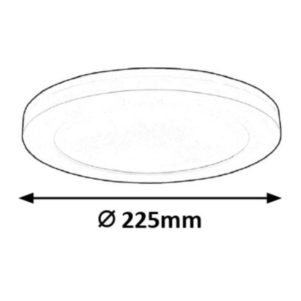 Rabalux - Panneau LED/18W/230V 23 cm