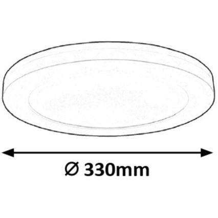 Rabalux - Panneau LED/30W/230V 33 cm