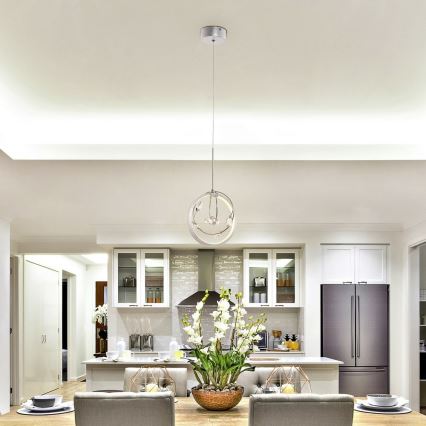 Rabalux - Lustre suspension en cristal LED avec fil LED/7W/230V