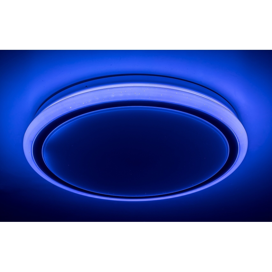 Rabalux - Plafonnier LED dimmable avec télécommande RGB LED/32W/230V Ø 40 cm