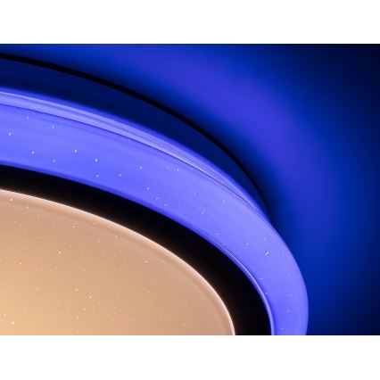 Rabalux - Plafonnier LED dimmable avec télécommande RGB LED/32W/230V Ø 40 cm
