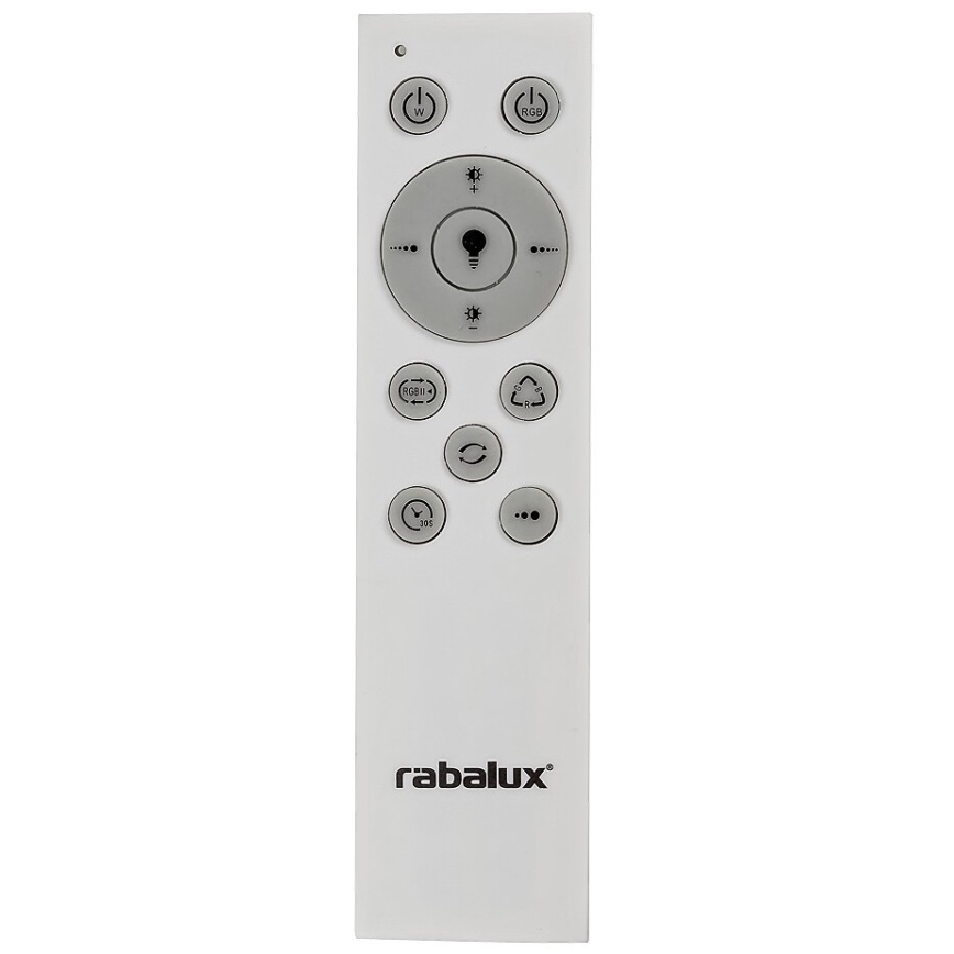 Rabalux - Plafonnier LED dimmable avec télécommande RGB LED/32W/230V Ø 40 cm
