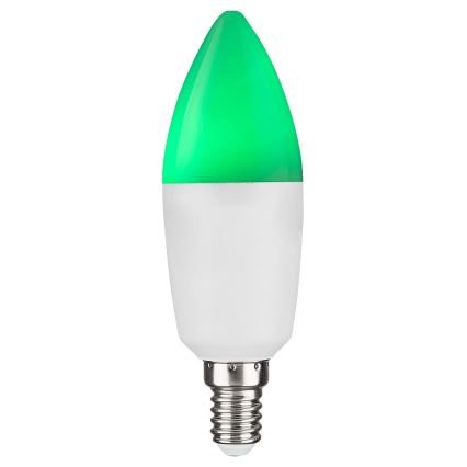 Rabalux - Ampoule LED RVB à intensité variable C37 E14/5W/230V Wi-Fi 3000-6500K