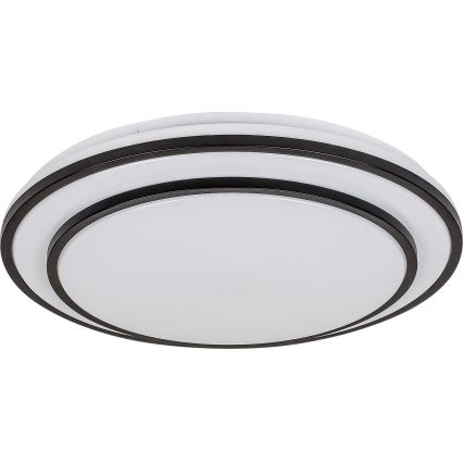 Rabalux - Plafonnier LED à intensité variable LED/40W/230V 3000-6500K noir + télécommande