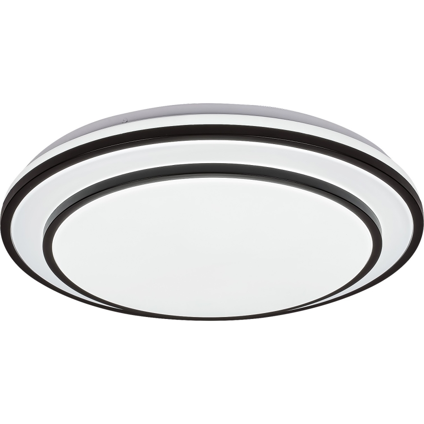 Rabalux - Plafonnier LED dimmable LED/40W/230V 3000-6500K noir Ø 49 cm + télécommande