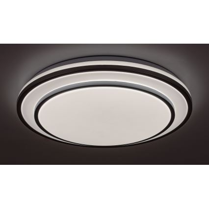 Rabalux - Plafonnier LED à intensité variable LED/40W/230V 3000-6500K argenté + télécommande