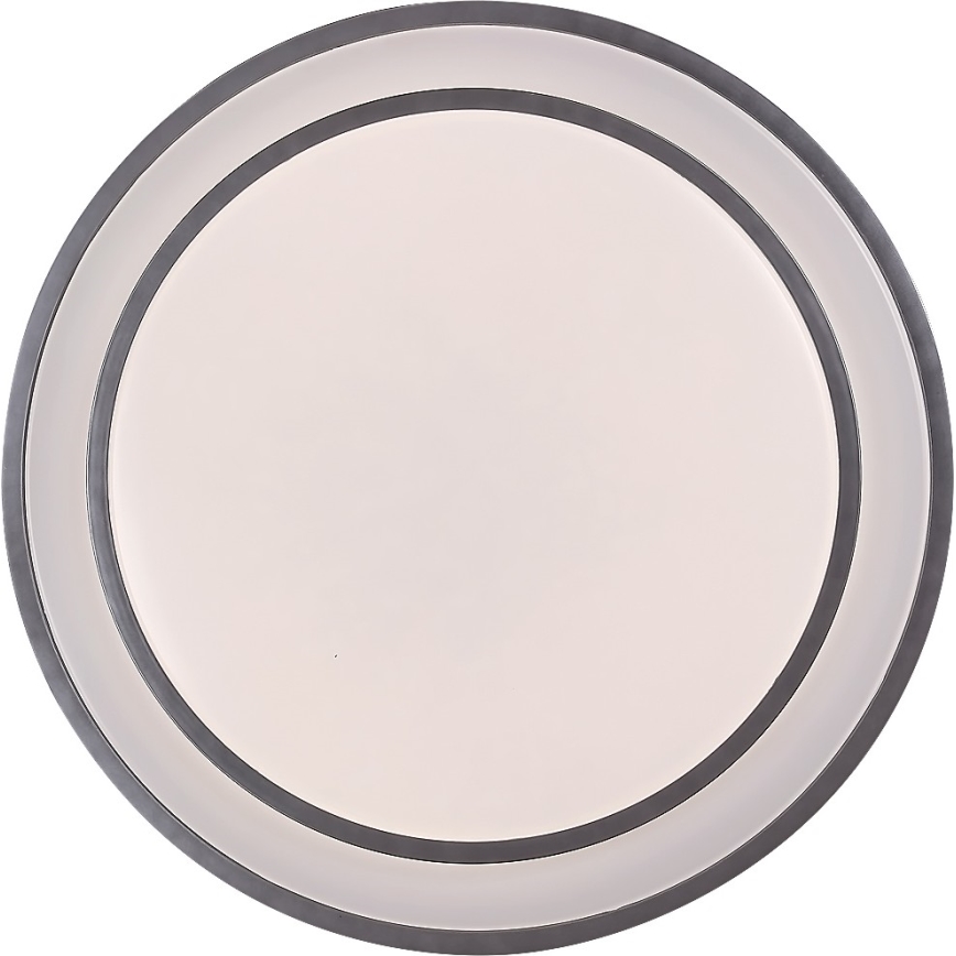 Rabalux - LED Plafonnier dimmable LED/40W/230V 3000-6500K argenté Ø 49 cm + télécommande