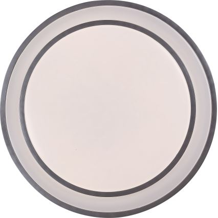 Rabalux - LED Plafonnier dimmable LED/40W/230V 3000-6500K argenté Ø 49 cm + télécommande