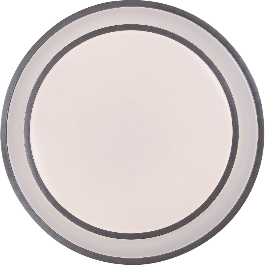Rabalux - LED Plafonnier dimmable LED/40W/230V 3000-6500K argenté Ø 49 cm + télécommande