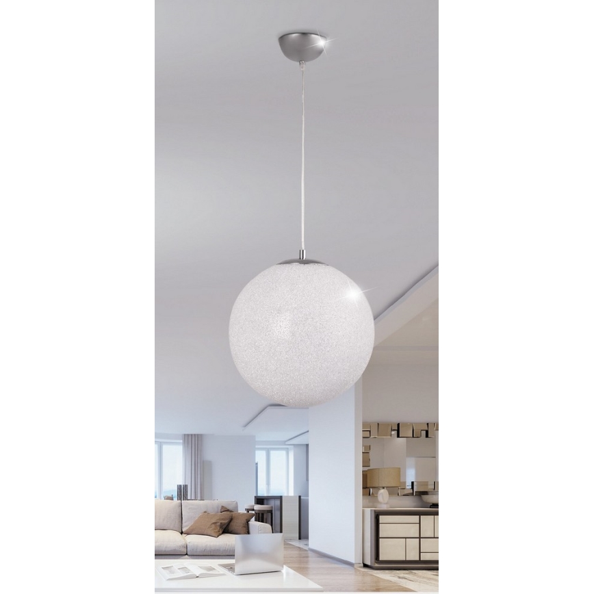 Rabalux 2206 - Lustre BIANCA 1xE27/40W/230V blanc