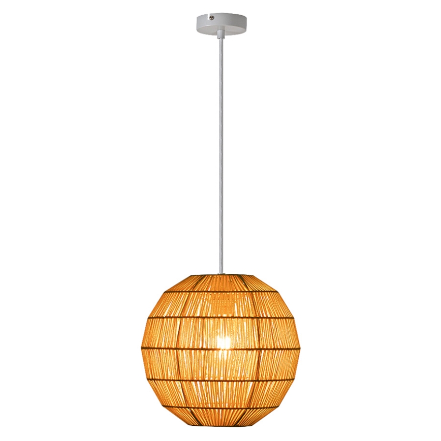 Rabalux 2222 - Lustre ARSENA 1xE27/60W/230V jaune