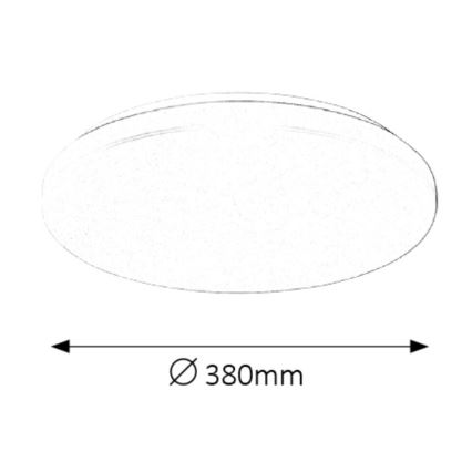 Rabalux - Plafonnier 1xLED/32W/230V d. 38 cm