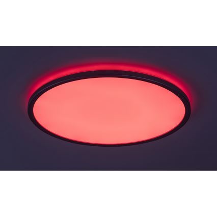 Rabalux - Plafonnier à intensité variable RGB LED/22W/230V Wi-Fi Tuya + Télécommande