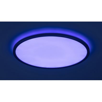 Rabalux - Plafonnier à intensité variable RGB LED/22W/230V Wi-Fi Tuya + Télécommande