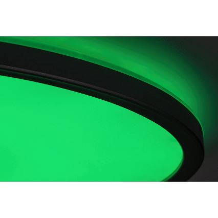 Rabalux - Plafonnier à intensité variable RGB LED/22W/230V Wi-Fi Tuya + Télécommande