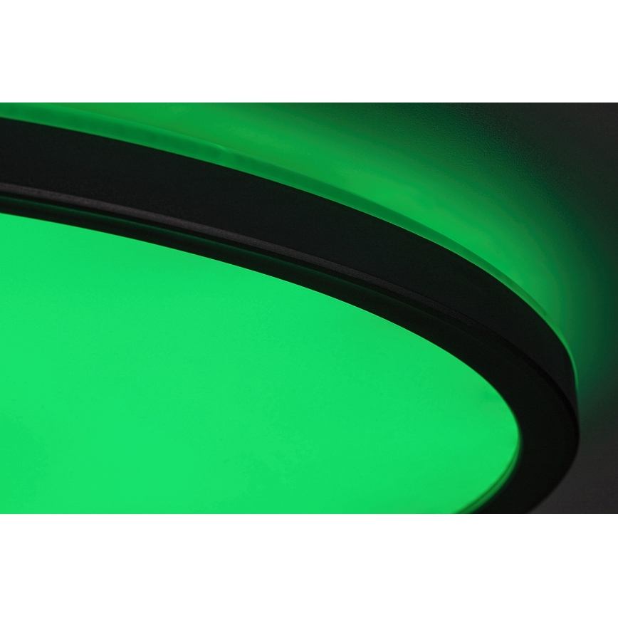 Rabalux - Plafonnier à intensité variable RGB LED/22W/230V Wi-Fi Tuya + Télécommande