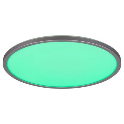Rabalux - Plafonnier à intensité variable RGB LED/22W/230V Wi-Fi Tuya + Télécommande