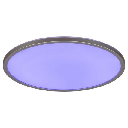 Rabalux - Plafonnier à intensité variable RGB LED/22W/230V Wi-Fi Tuya + Télécommande