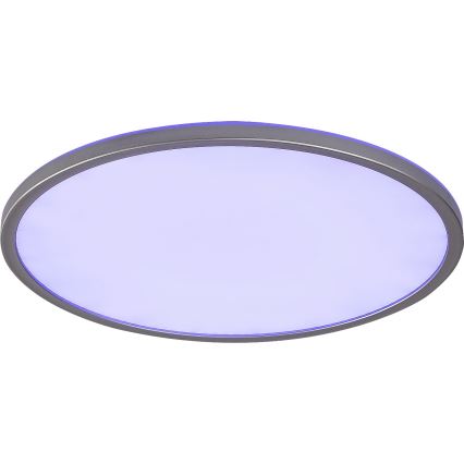 Rabalux - Plafonnier LED RGB dimmable, 22 W, 230 V, Wi‑Fi Tuya + télécommande, Ø 41,5 cm