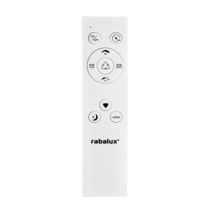 Rabalux - Plafonnier LED RGB dimmable LED/22W/230V Wi-Fi Tuya + télécommande 42x42 cm