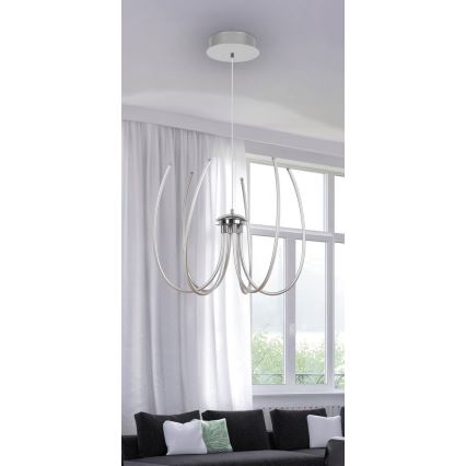 Rabalux 2434 - Lustre LED ALISHA LED/62W/230V argent
