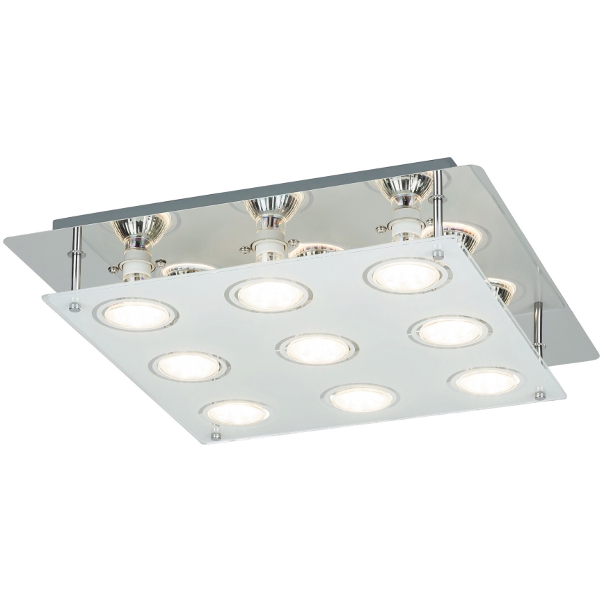 Rabalux - Plafonnier LED NAOMI 9xGU10/5W 38x38 cm