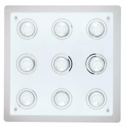 Rabalux - Plafonnier LED NAOMI 9xGU10/5W 38x38 cm