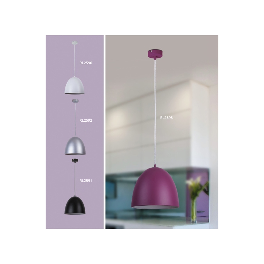 Rabalux 2592 - Lustre OLIVIA 1xE27/60W/230V