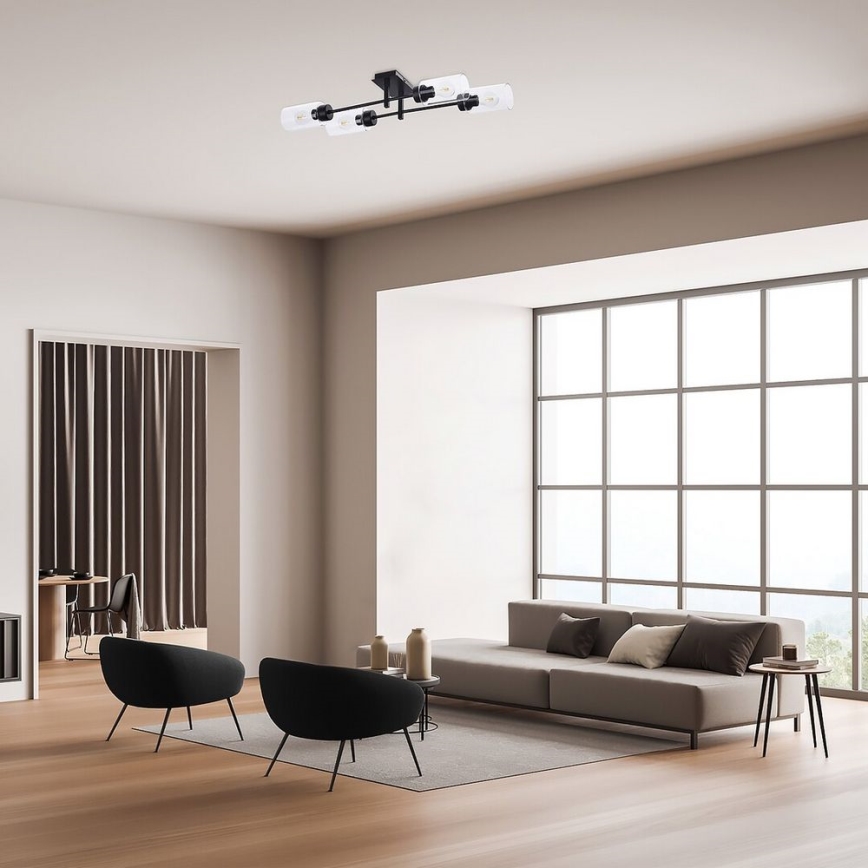 Rabalux - Lustre plafonnier 4xE27/40W/230V 21,5x82 cm