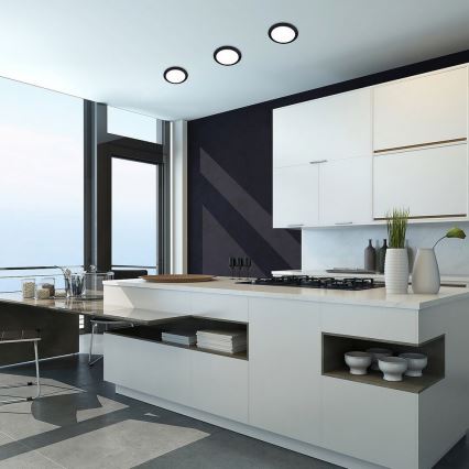 Rabalux - Luminaire encastré LED LED/17W/230V d. 17 cm